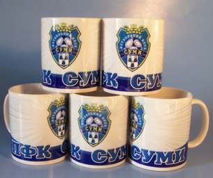 Чашки с символикой клуба